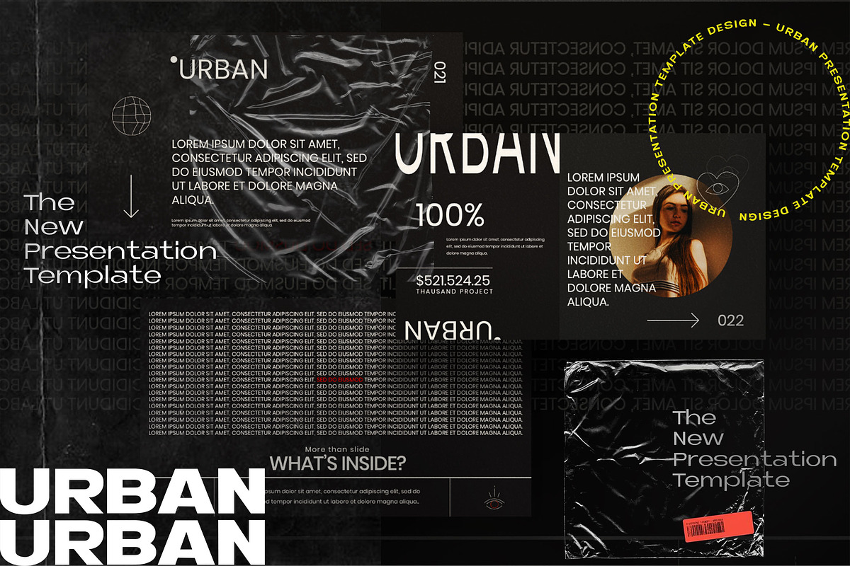 URBAN - Creative Powerpoint, a Presentation Template by Dirtytemp Studio (Photo 6 of 9)