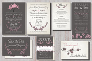 Cherry Blossom Wedding Suite, an Invitation Template by Knotted Design (Thumbnail 3 of 5)