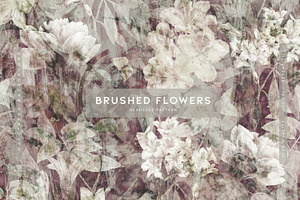 Brushed Flowers