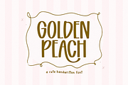 Golden Peach | Handwritten Font, a Handwritten Font by KA Designs (Thumbnail 1 of 10)