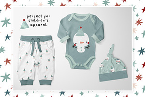 Ice Christmas Pattern Collection