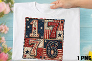 1776 PNG, Patriotic Coquette Png, an Illustration by DreamCafeArt (Thumbnail 1 of 5)