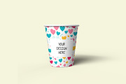 Paper cup design mockup PSD, a Cups & Container Mockup by Rami's Mockups (Thumbnail 3 of 8)