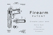 Firearm Patent, an Illustration by Nordic Designs (Thumbnail 1 of 3)