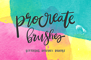 Procreate 34+ Brush Bundle, a Brush Add-On by Mix Fonts (Thumbnail 1 of 7)