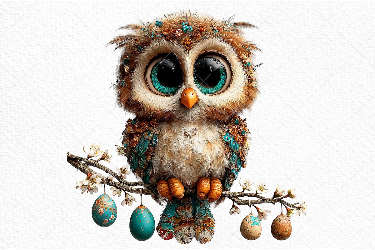 Whimsical Easter Animal Clipart, an Illustration by Craft Nest (Photo 11 of 11)
