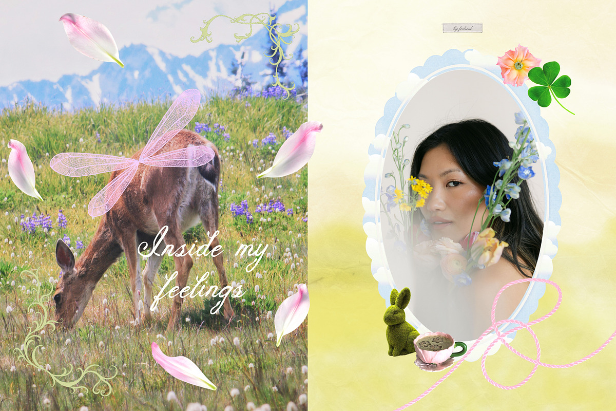250+ Whimsy Garden Collage Pack, an Object Graphic by Feelsoul (Photo 3 of 11)