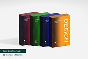 Card Mockup | 3D Rendering, an Advertising Mockup by mrfauzi (Thumbnail 9 of 11)