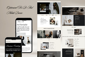 Square Space Website Template Coach