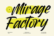 Mirage Factory Bold Brush Font, a Script Font by Letterena Studios Script (Thumbnail 1 of 20)