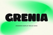Grenia - Modern Display Bold Sans, a Sans Serif Font by Typeformers (Thumbnail 1 of 5)