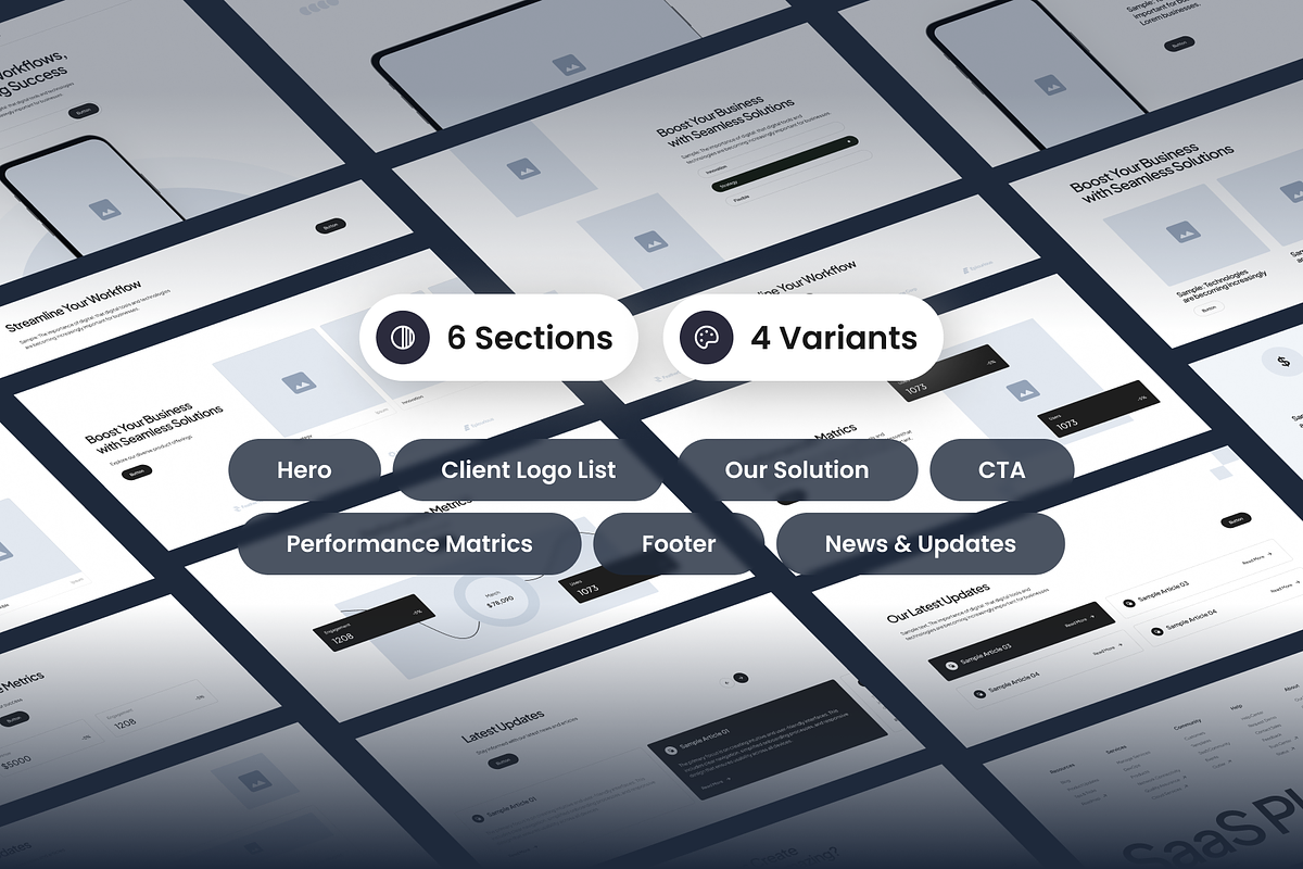 Wireframe Kit Design, an UI Kit Template by SLAB! Design (Photo 2 of 3)