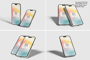 High-Quality Iphone 16 Mockup