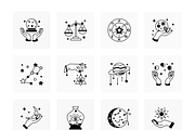 Animated Astrology Icon Set, an Outline Icon by Vectors Market (Thumbnail 5 of 7)