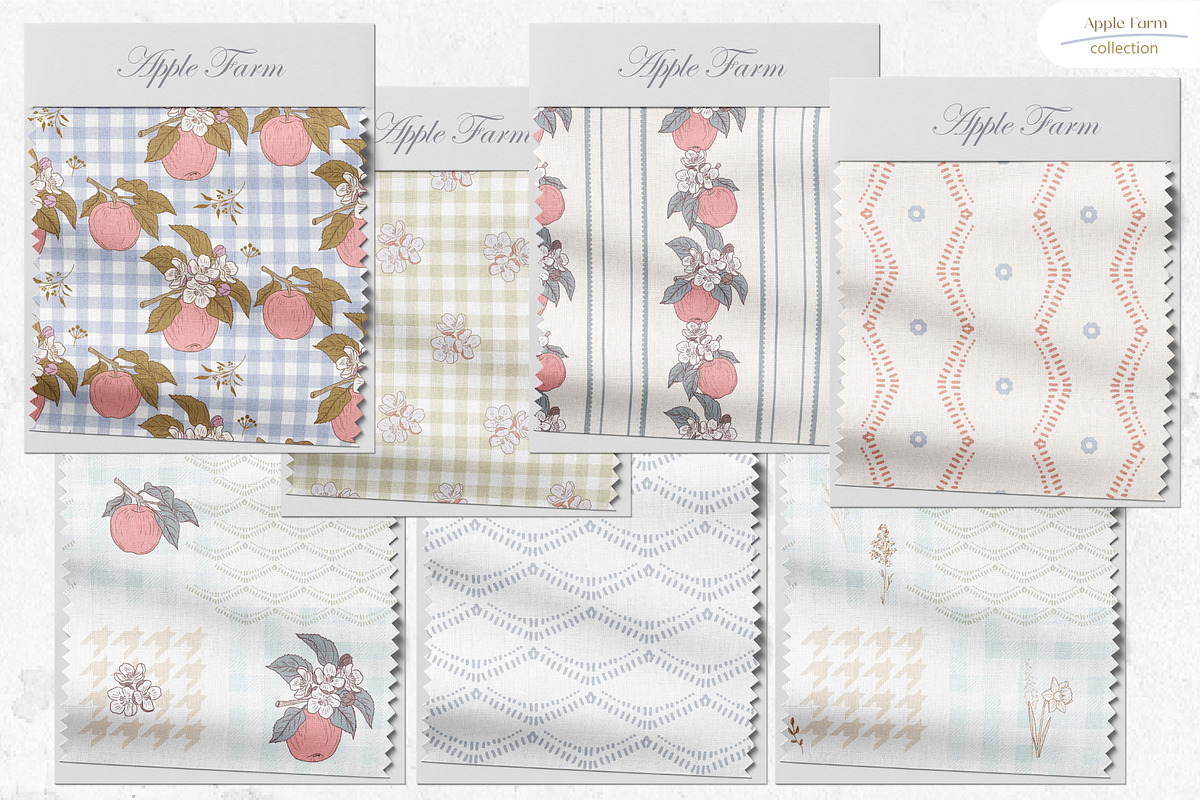 Apple Farm - Seamless Patterns, a Pattern Graphic by InaCorart (Photo 7 of 10)