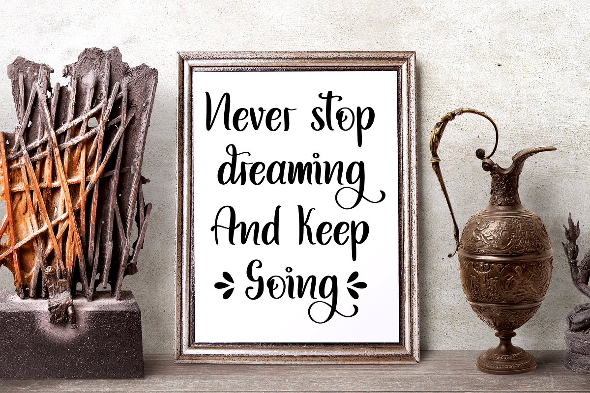 Mysthiqa, a Script Font by Essentials Studio (Photo 4 of 8)
