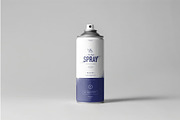 Spray Can Mock-up, a Product Mockup by zippypixelstudio (Thumbnail 5 of 9)