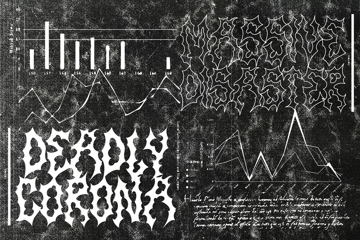 ANGER RAVEN – Death Metal Fon, a Blackletter Font by Fonday Studio (Photo 4 of 8)