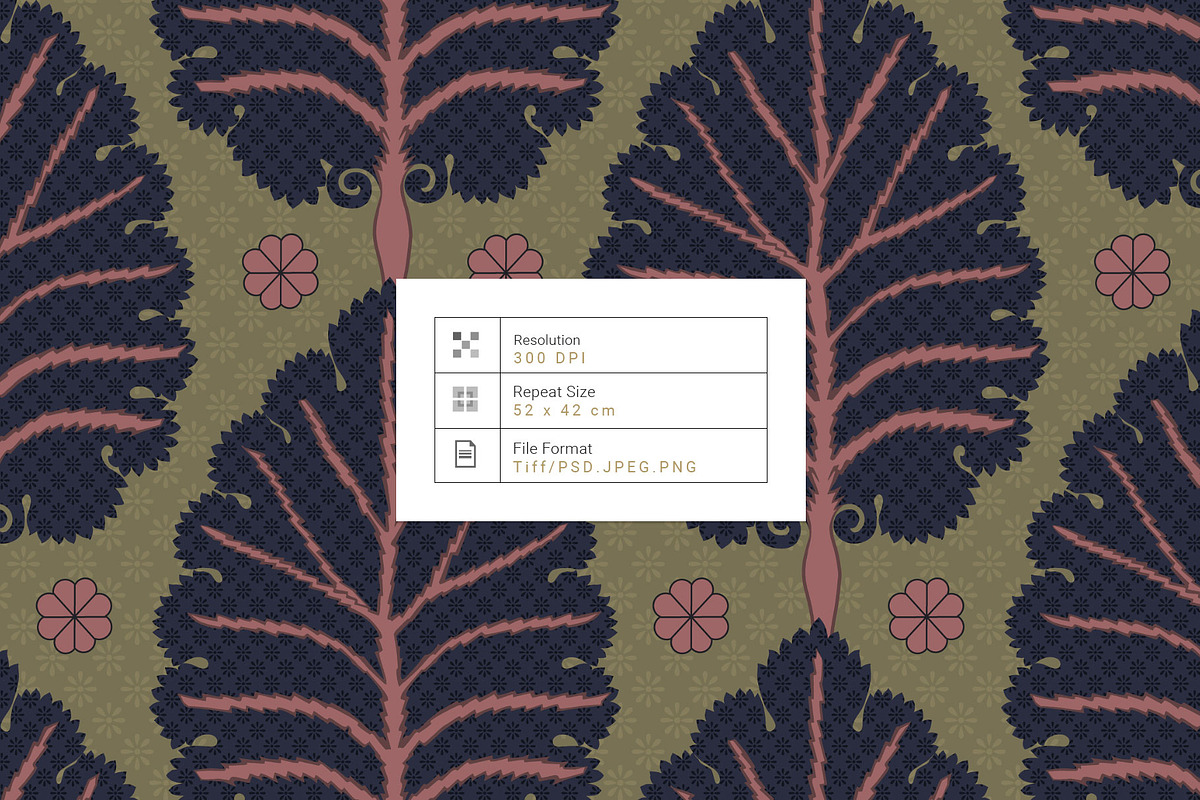 Regio., Exquisite & Luxury Prints, a Pattern Graphic by Pink Linen (Photo 4 of 12)