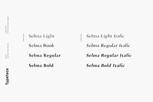 Selma - A Classy Serif Typeface