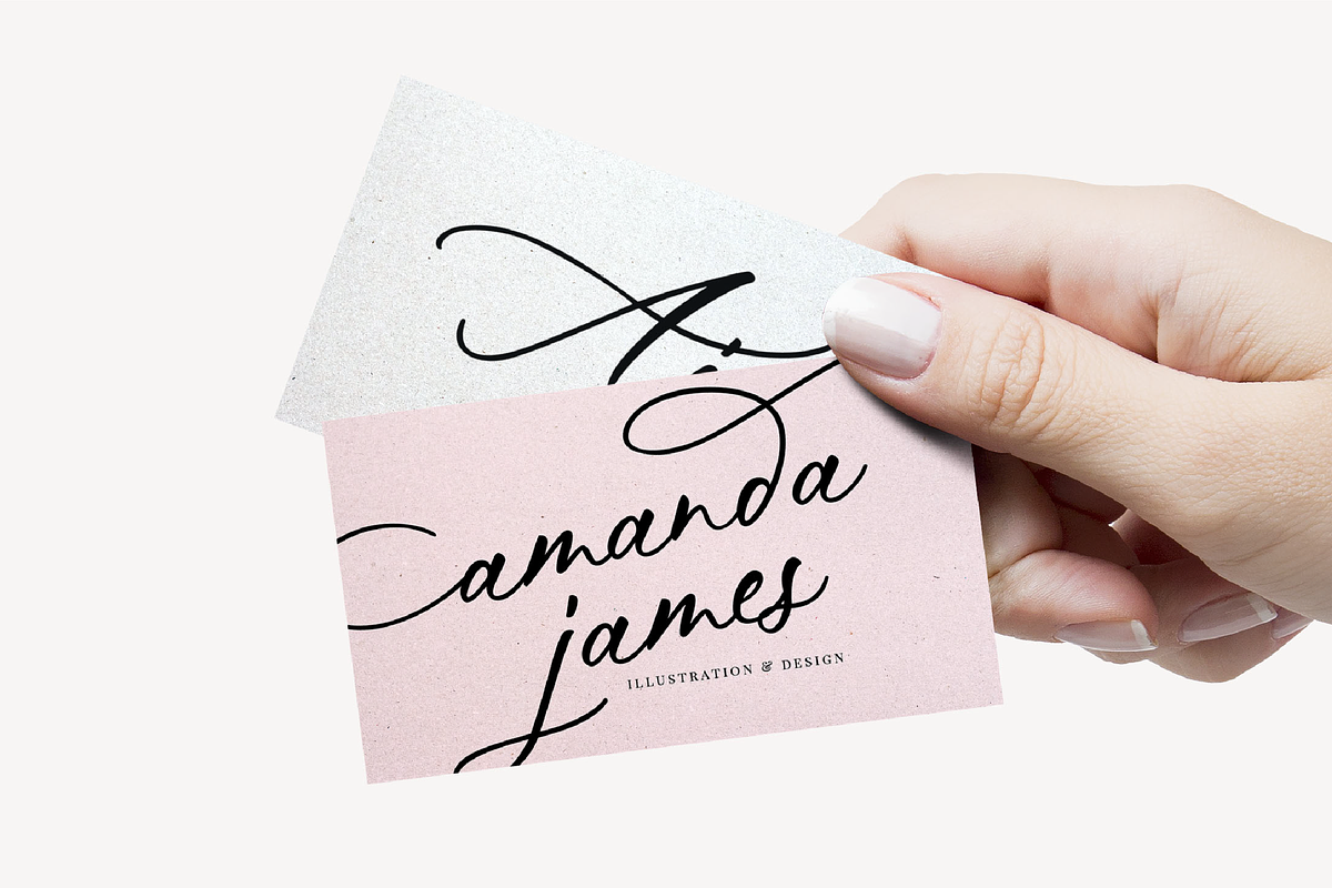 Hey Darling Calligraphy Script Font preview 8