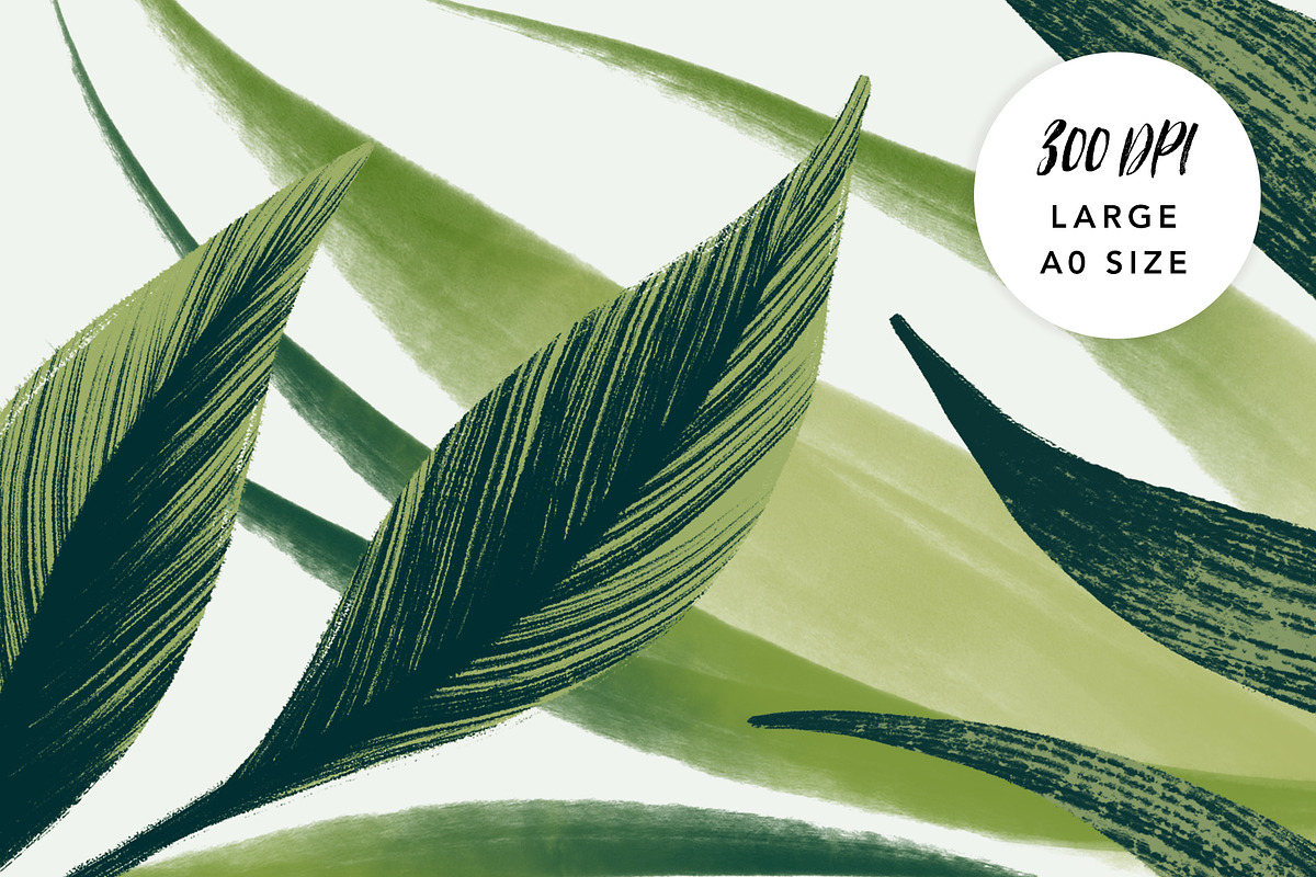 Greenery Foliage & layouts, an Invitation Template by Andrea Muller (Photo 5 of 7)