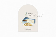 Watercolor Morning clipart., an Object Illustration by ArtMaslyana (Thumbnail 6 of 6)
