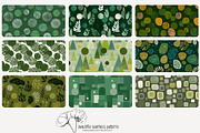 80 green geometric seamless pattern, a Pattern Graphic by Poppy Lane Studio (Thumbnail 3 of 11)