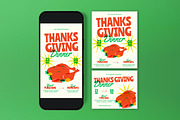 Thanksgiving Dinner Flyer, a Flyer Template by graphicook (Thumbnail 3 of 3)