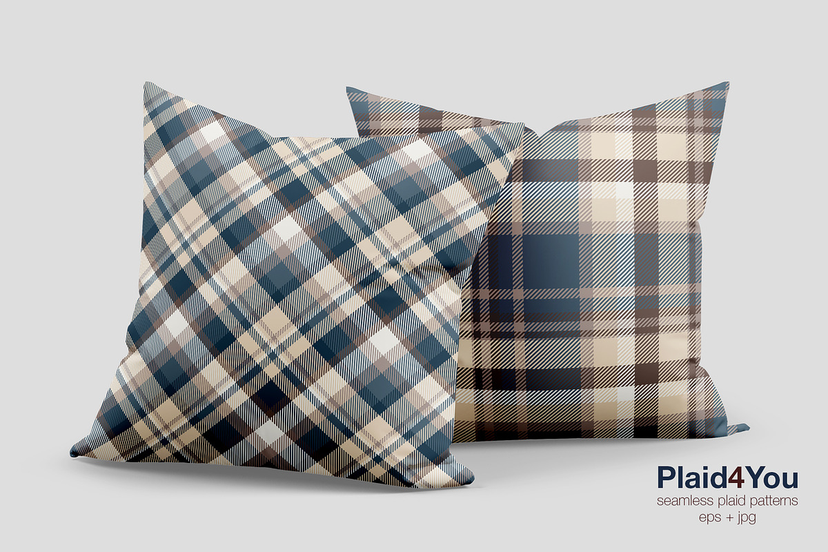 #35 Shirt Plaid Patterns EPS + JPG, a Pattern Graphic by Plaid4You (Photo 5 of 11)