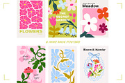 Floral stickers & patterns bundle, an Object Illustration by UnaAnya (Thumbnail 8 of 10)