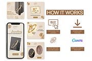 Jewelry Business Marketing Kit, a Social Media Template by Branding by Kellsey (Thumbnail 5 of 5)
