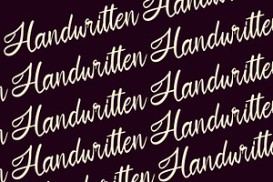 Sandiaga - Modern Script Font