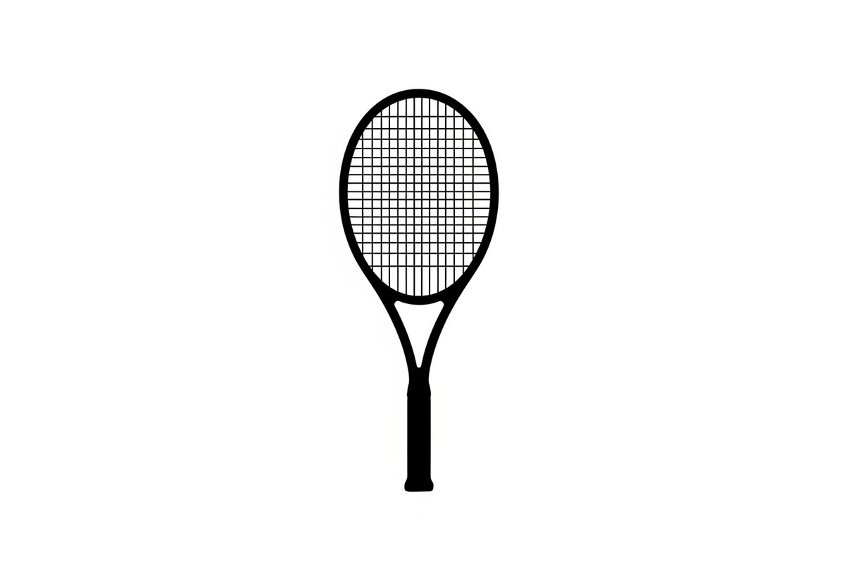 Tennis Racket Icon Silhouette Bundle, an Illustration by Designs_River (Photo 20 of 51)