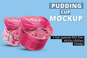 Pudding Jelly Cup Mockup, a Cups & Container Mockup by Digitalphaser (Thumbnail 1 of 11)