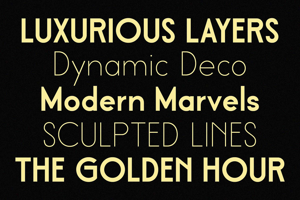 Metrovan - Art Deco Style, a Sans Serif Font by Novitype (Photo 4 of 11)
