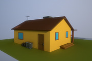 Low Poly Old house, an Architecture 3D Model by Midgardians (Thumbnail 4 of 13)