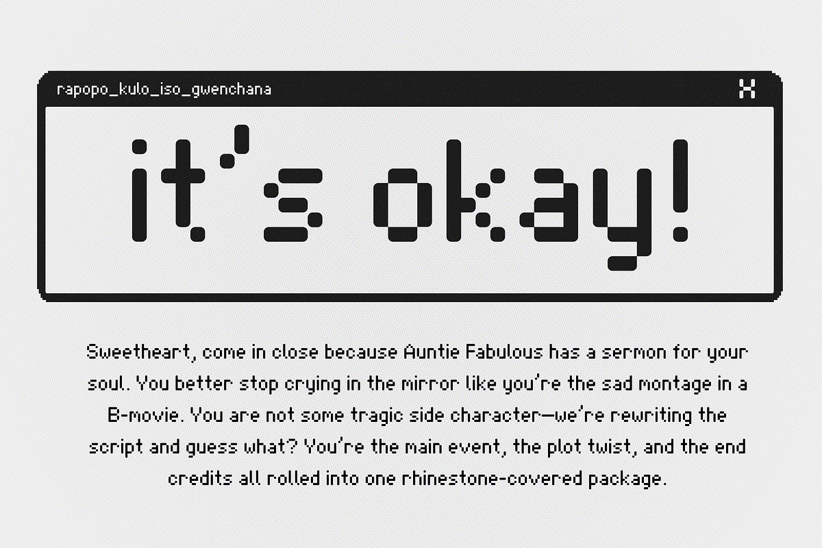 Sanxelda, a Symbol Font by graphicook (Photo 8 of 10)