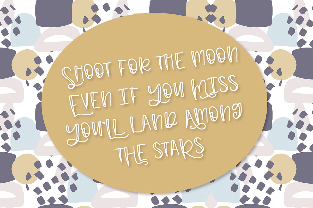 Lunch Break - A Hand Lettered Font preview 8