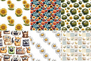Quirky Farmhouse Clipart Bundle, an Animal Illustration by Nicole Branger Art (Thumbnail 10 of 20)