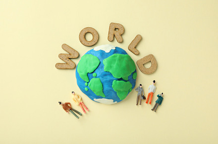 Concept or composition of World Population day, a School & Education Photo by AtlasStudio PRO