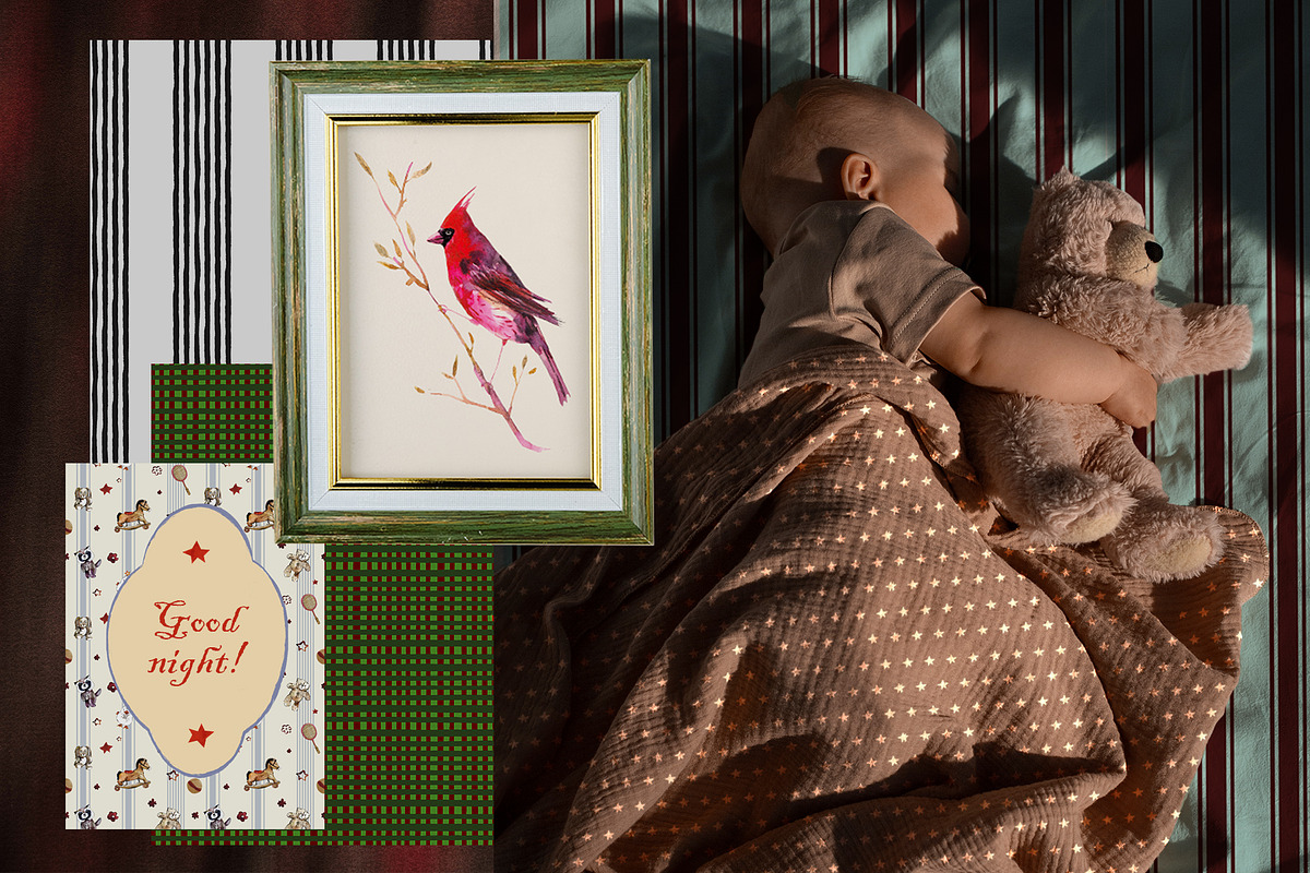 Wimsy illustrations, frames, pattern, an Object Illustration by Vero Arts (Photo 11 of 14)