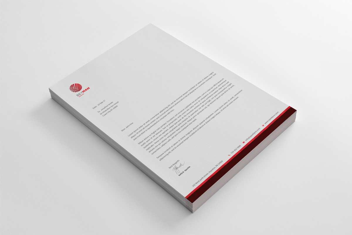 Corporate Identity, a Stationery Template by Diverter (Photo 7 of 13)