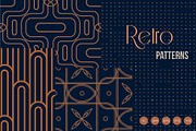 Retro Geometric Patterns, a Pattern Graphic by Milky April (Thumbnail 1 of 5)