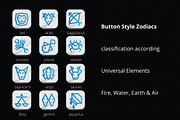 6 zodiac sets 204+ illustrations, an Illustration by VecRas (Thumbnail 10 of 17)