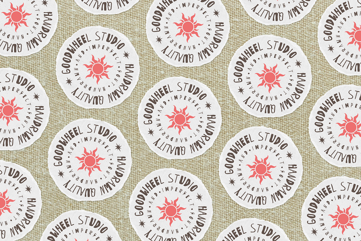 Postales | Handdrawn Typeface, a Handwritten Font by Goodwheel Studio (Photo 5 of 8)