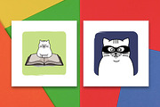 Illustrations with apathetic cat p.3, an Animal Illustration by Lyolya Profitrolya (Thumbnail 3 of 4)