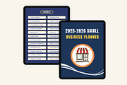 Digital 2025-2026 Small Business Pla, a Stationery Template by Designmela01 (Thumbnail 3 of 8)