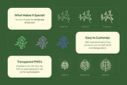 Rainforest Art Icon Set, an Outline Icon by Prosymbols (Thumbnail 2 of 7)