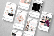 Fashion Instagram Post Templates, a Social Media Template by Cooledition (Thumbnail 4 of 6)